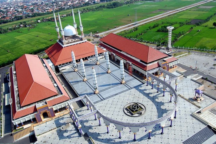 Masjid Agung Jawa Tengah di Semarang