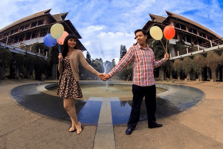 Prewedding di kampus ITB