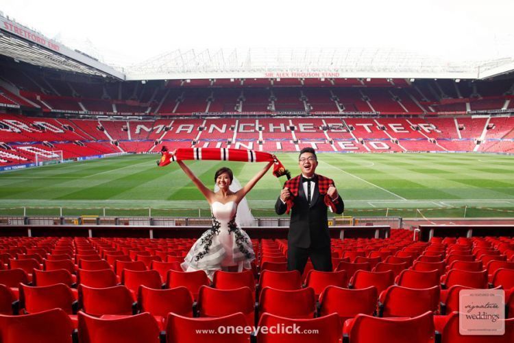 Prewed di Old Trafford