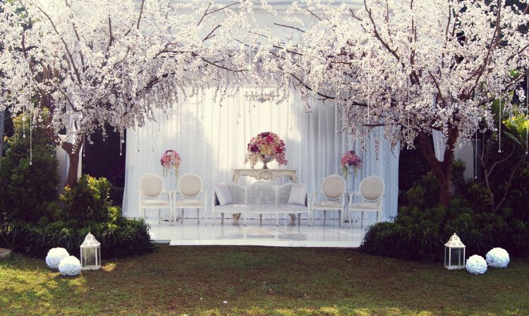 Cheery blossom wedding