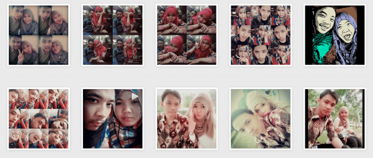 Couplestagram yang bahagia 