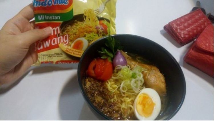 Mie kuah rasa ayam bawang