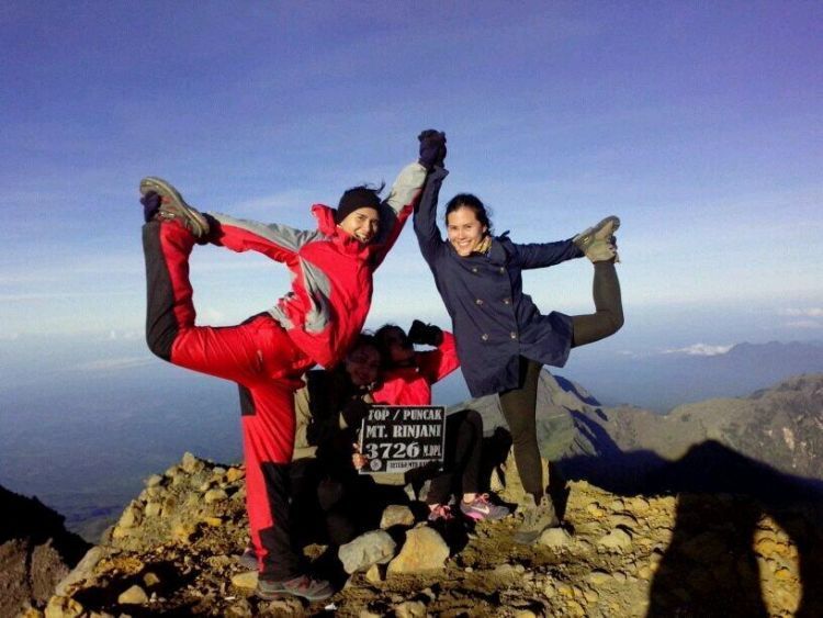 Rinjani. Mengabadikan cinta di puncak abadi