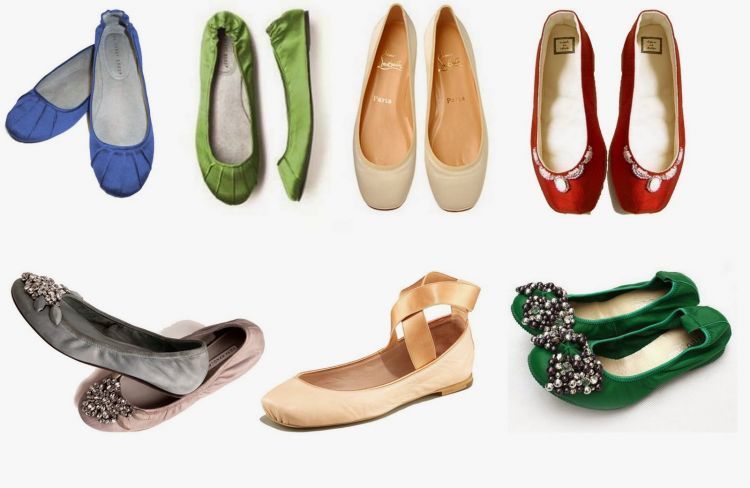 Flat shoes dibersihkan sesuai dengan jenis bahannya