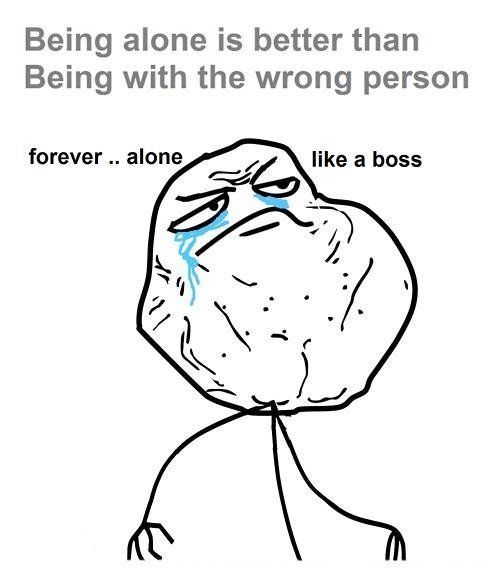 Pilih kerja dulu itu alone like a boss!