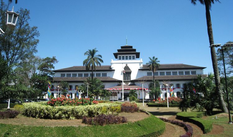 Pusat pemerintahan Kota Bandung, Gedung Sate.