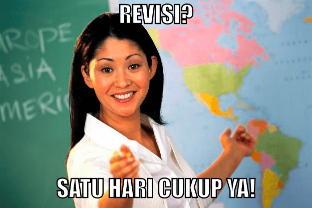 Ada revisi? Kerjakan sesuai regulasi.