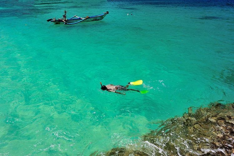 Snorkeling di Teluk Hijau