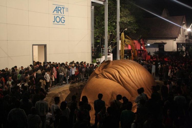 Salah satu event pameran seni di TBY