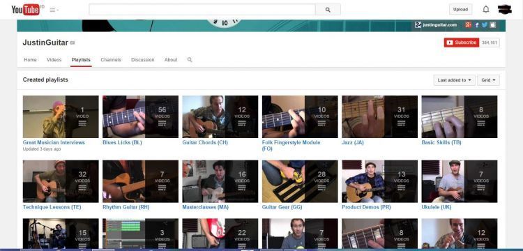 Akun YouTube-nya memudahkanmu untuk belajar gitar