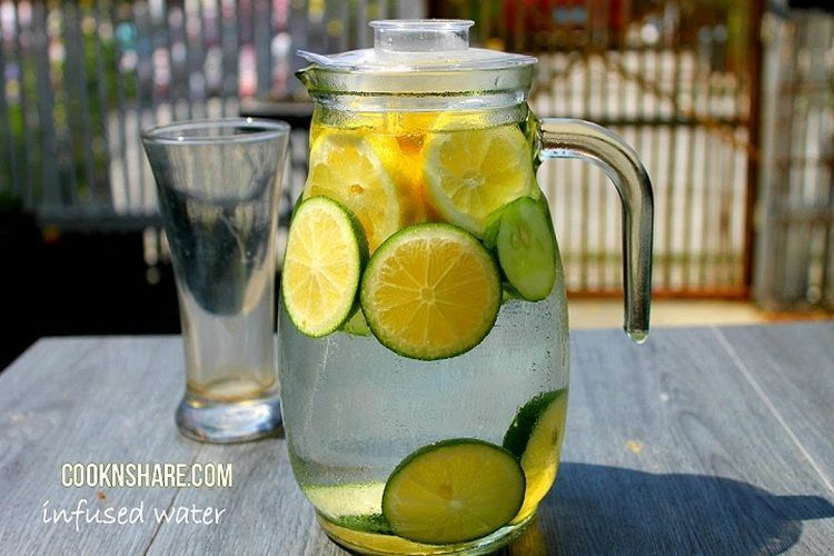 Infused water yang segar