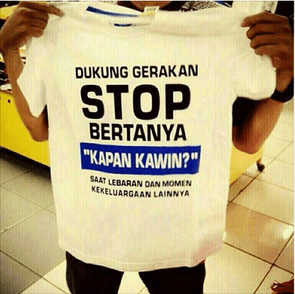 Stop nanya-nanya!