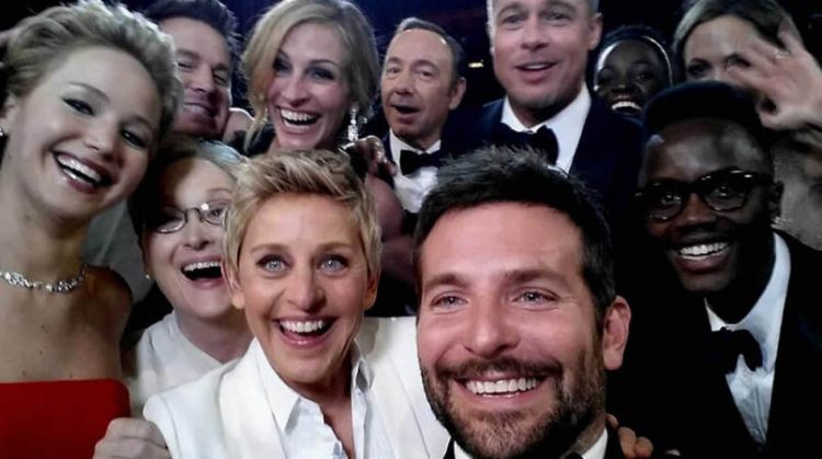 Selfie terbaik di Oscar