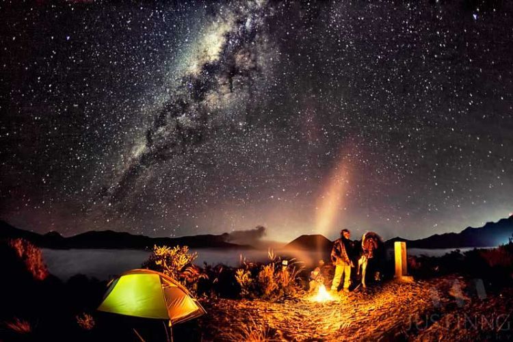 Gunung selalu punya cara mendidik kita sebagai manusia