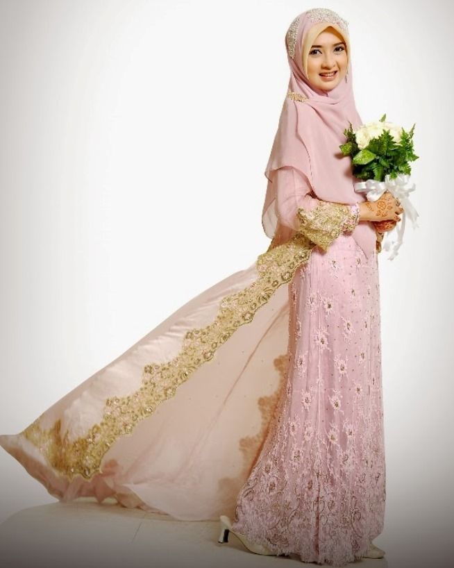 Gaun pengantin syari