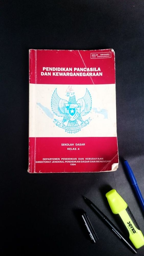 Nostalgia Jaman 90an Yuk Bedah Buku PPKn SD Kurikulum 1994