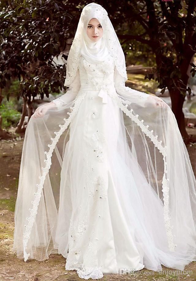 Muslim wedding dress