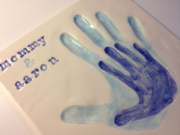 Hand print untuk menyimpan kenangan bayi