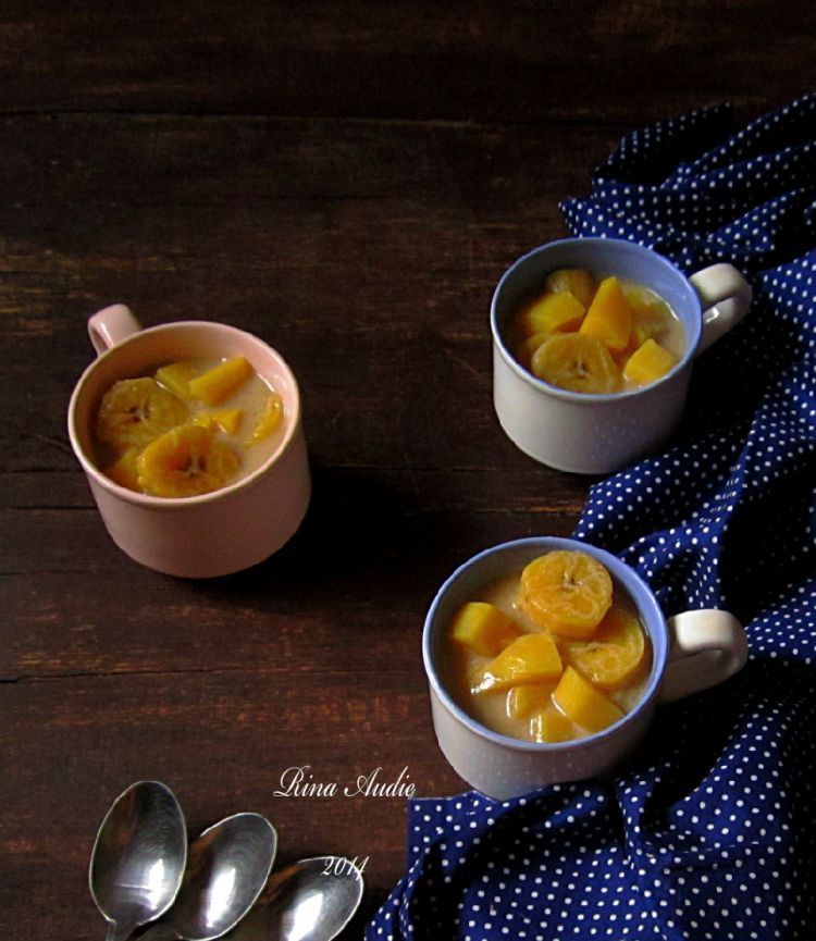 Resep kolak pisang labu dan kolang kolang kaling dari bajigur