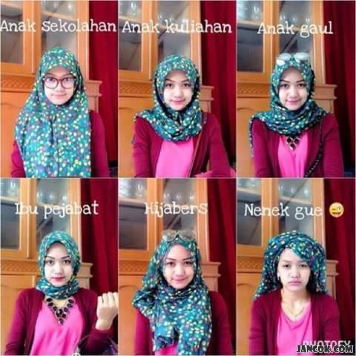 Beraneka ragam jilbab