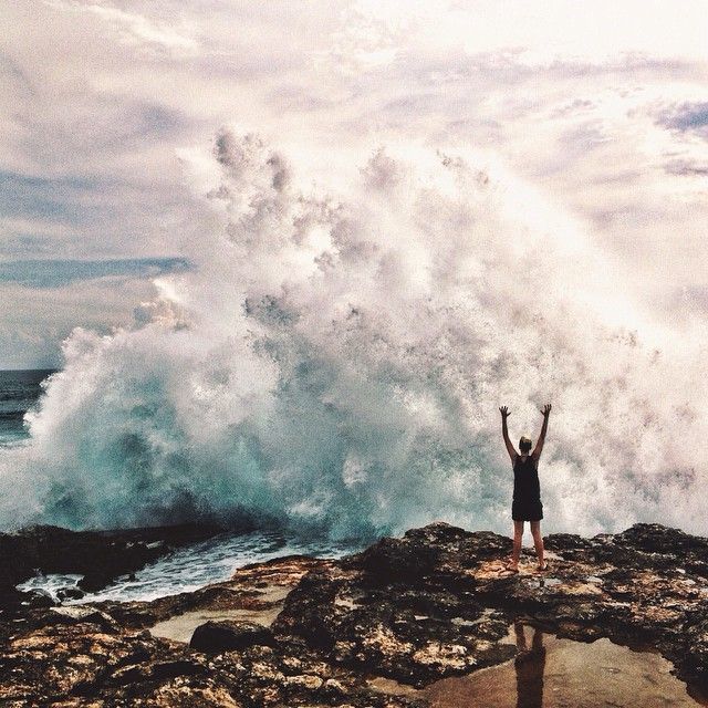 Devil Tears, Nusa Lembongan. Foto IG oleh @genbcgetsaround