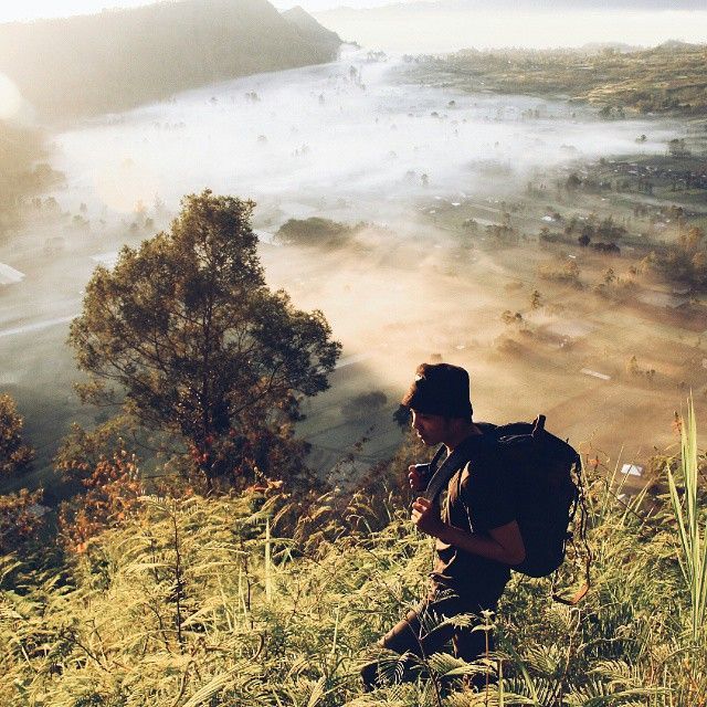 Desa Pinggan, Kintamani. Foto IG oleh @ariqginjall