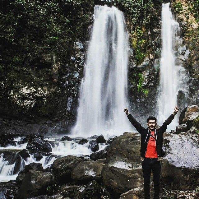 Curug Cinulang. Foto IG oleh @itoismanto