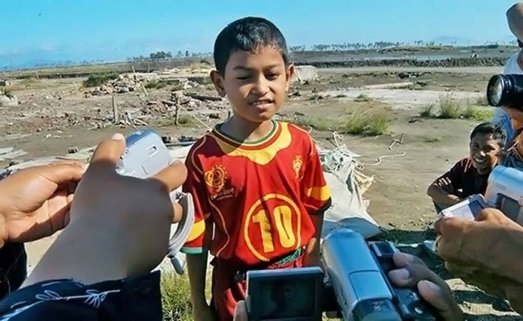 General - GEN - Banda Aceh tsunami survivor Martunis