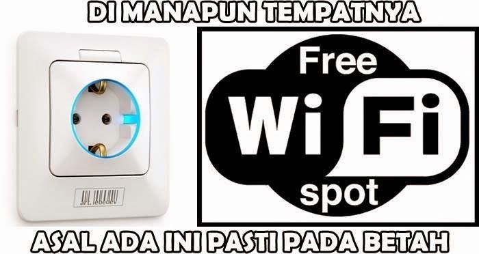 Sinyal wifi adalah makcomblang