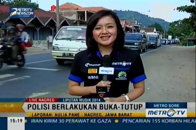 Eh, si Mbak muncul di tv!