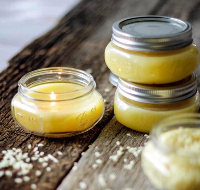 bee wax terlihat cukup rumit tapi harumnya worth it