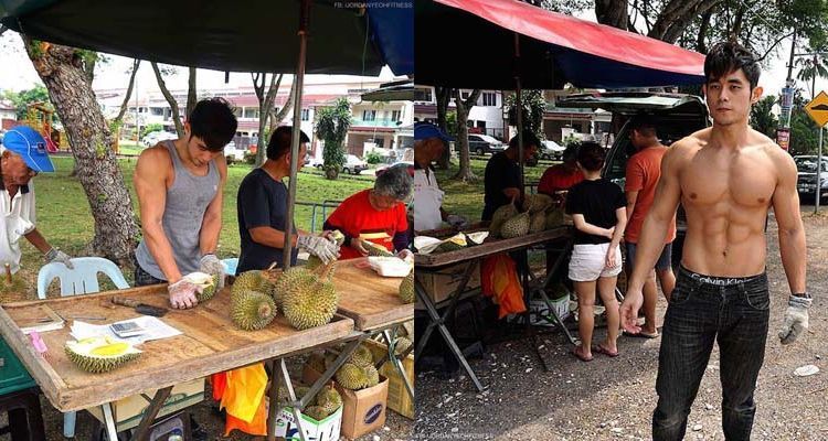 Kayaknya Belah Duren Sama Tukang Durian Ganteng Ini Enak Deh! Gimana Menurutmu?