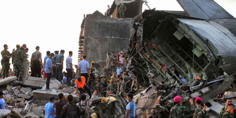 Penyebab Kecelakaan Pesawat Hercules di Medan