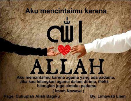 Cinta karena Allah yang Membawa Kita Harus Bersabar