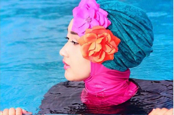 Pilih kerudung jenis turban instan