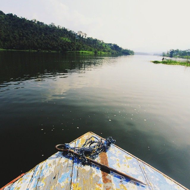 Danau Selorejo nan unik dan indah di mata | Kredit: @alexbhiseka