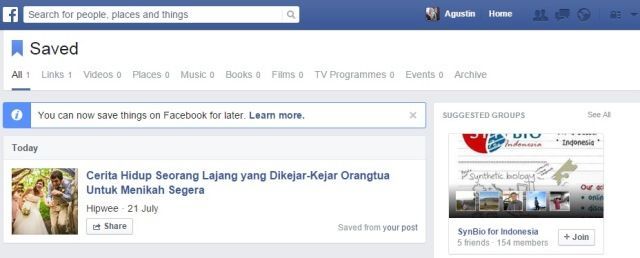 Tips dan trik facebook