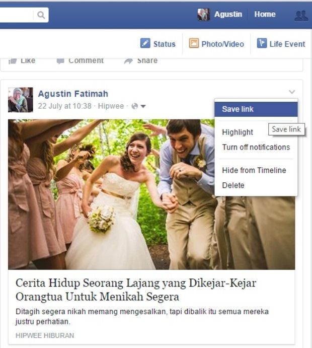 Tips dan trik facebook