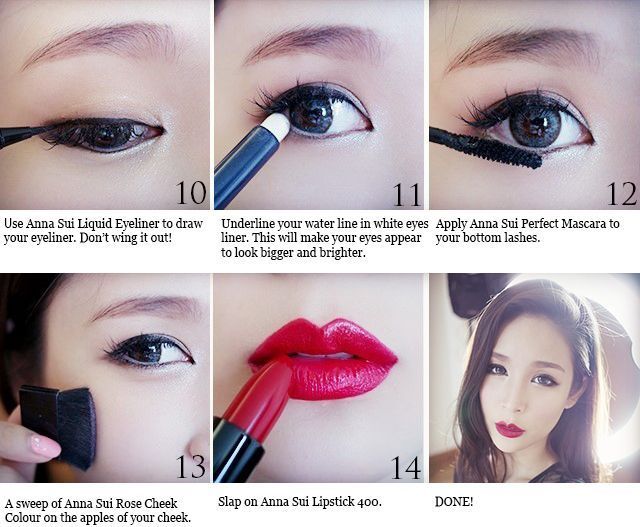 Menonton tutorial make up