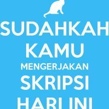 [Kuis] Kapan Skripsimu Bisa Selesai?