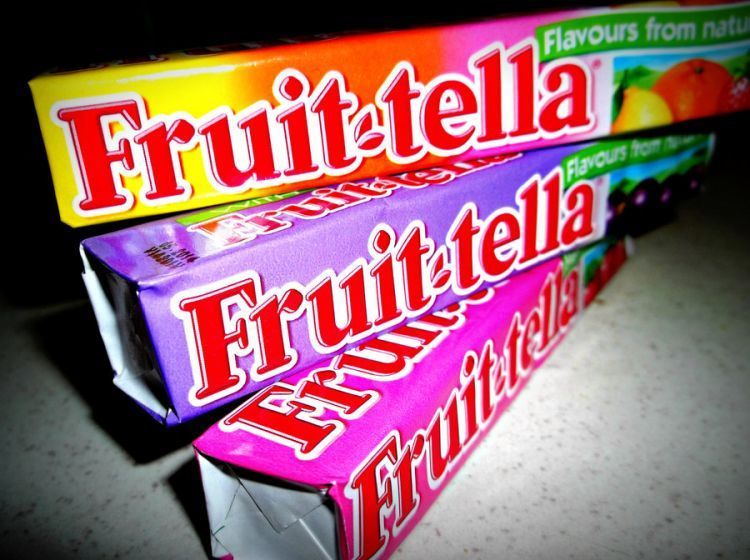 Fruitella yang keras keras enak