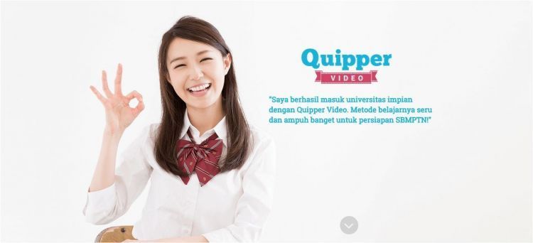 Quipper video. Bikin belaramu lebih gampang