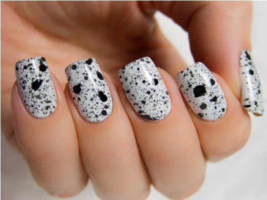 Nail art-mu nggak kalah sama bikinan salon via http://makeupandbeauty.com/