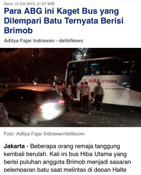 Sekalian markasnya aja