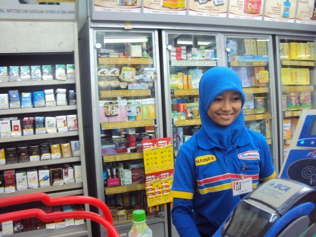 Mbak kasir Indomaret