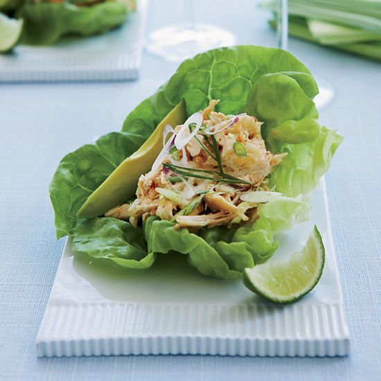 Wrapped up chicken salad