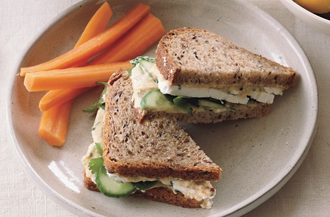 Whole grain sandwich