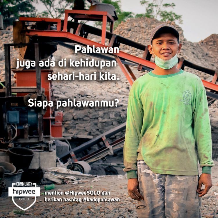 Sosok pahlawan tanpa nama pencapaiannya adalah tegar