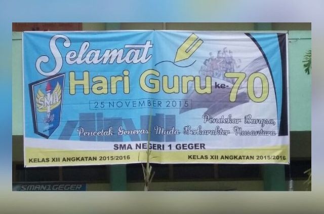 Teruntuk Guruku, Ucapan Terima Kasih Pun Tak Akan Cukup Untuk Membalas Semua Jasamu, Selamat Hari Guru!