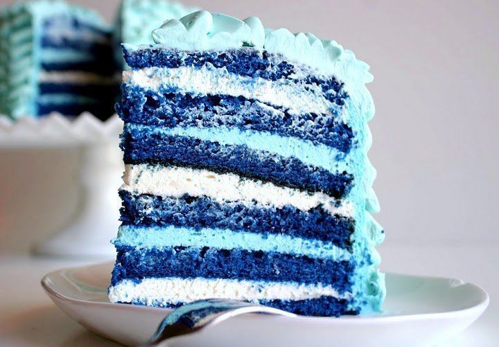 Blue Velvet cake yang yuuum